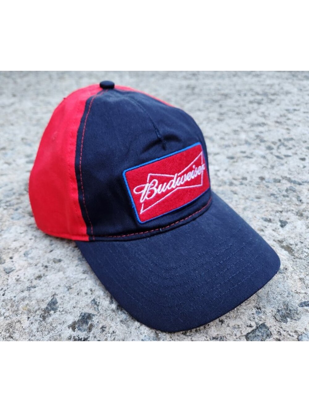 Budweiser BUD Beer Hat Cap One Size Fits Anheuser Busch Adjustable New Tags Dad